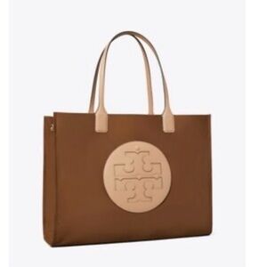 Tory Burch Tan and Brown Tote Bag